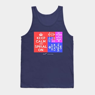 Keep Calm and Spiral On Tank Top